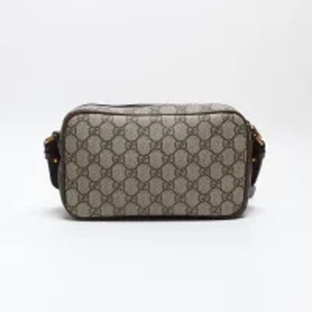 Gucci GG Canvas Sherry Logo Shoulder Bag Beige - Picture 3 of 13